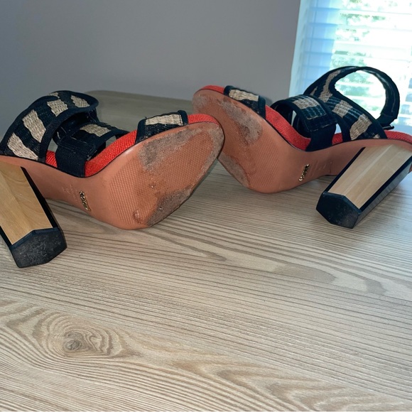 schutz wooden heels size 8 - Picture 4 of 4